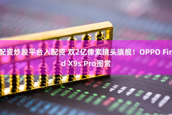 配资炒股平台入配资 双2亿像素镜头旗舰！OPPO Find X9s Pro图赏